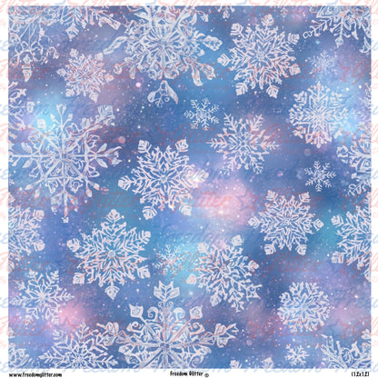 Snowflakes 1 (Printed Vinyl)