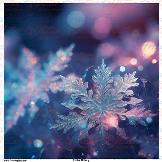 Snowflakes 1 (Printed Vinyl)