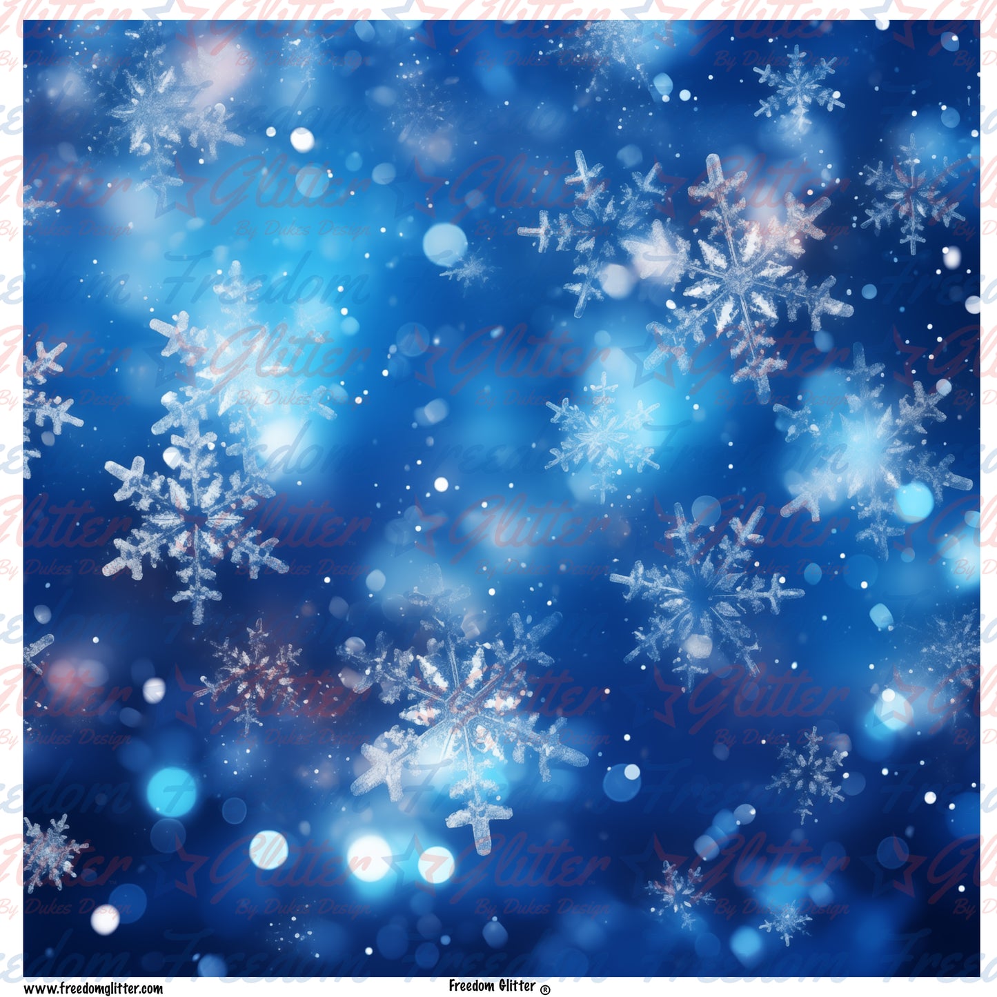 Snowflakes 3 (Printed Vinyl)