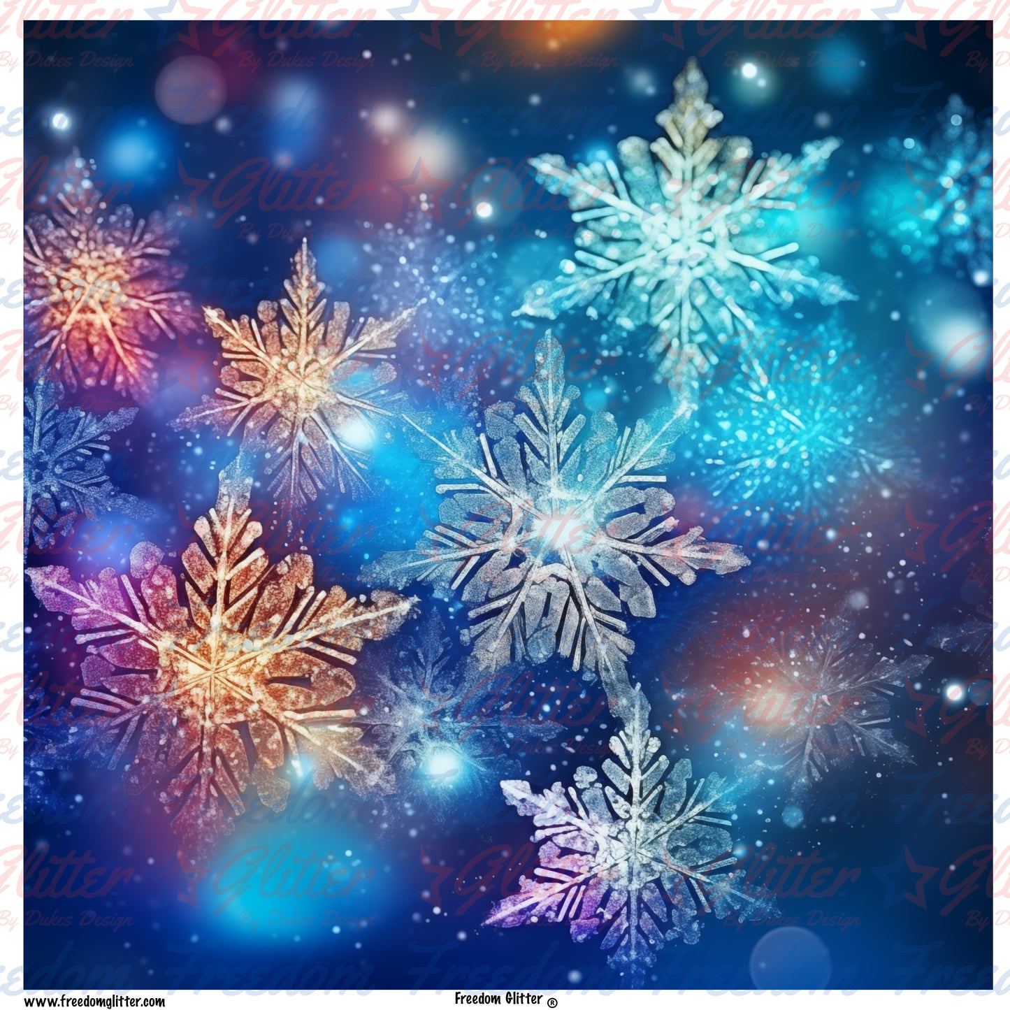 Snowflakes 4 (Printed Vinyl)