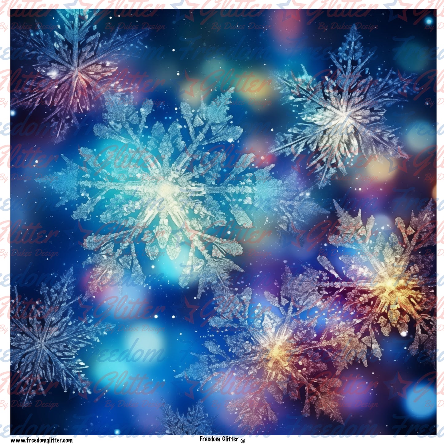 Snowflakes 6 (Printed Vinyl)