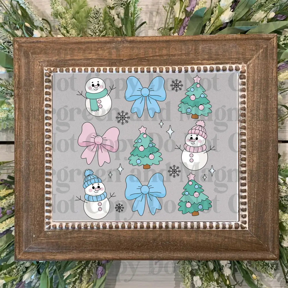 SnowmanAndBows