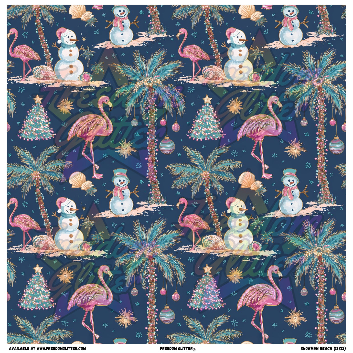 Snowman Beach (Printed Vinyl)