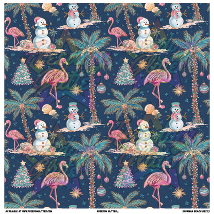 Snowman Beach (Printed Vinyl)