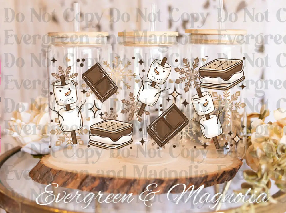 Snowman smore 25