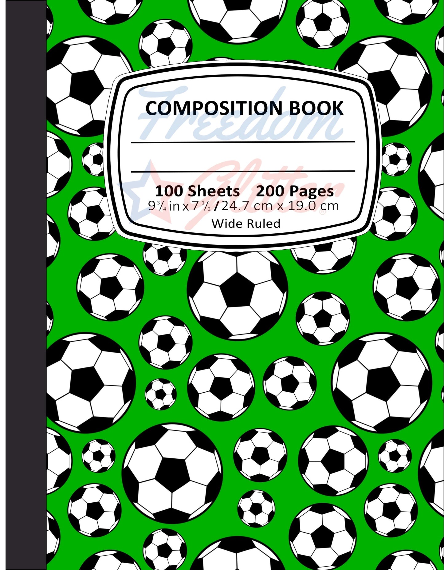 Soccer  Notebook Cover