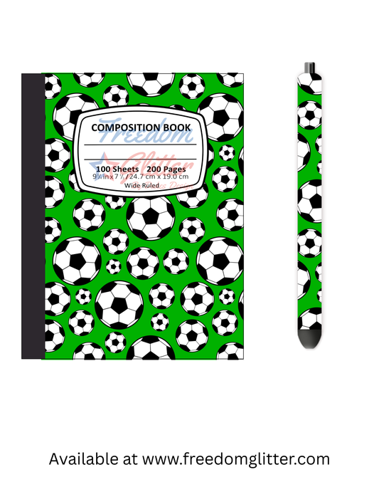 Soccer  Notebook Cover