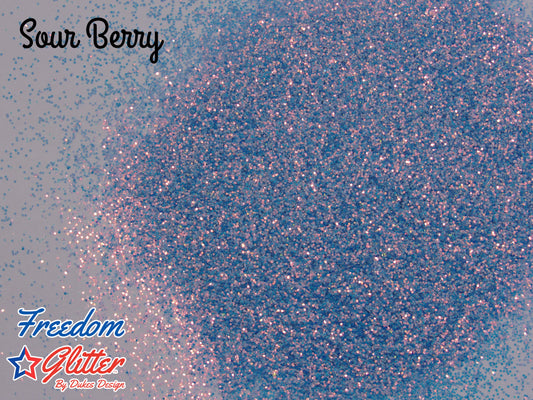 Sour Berry (Metallic/Iridescent Glitter)