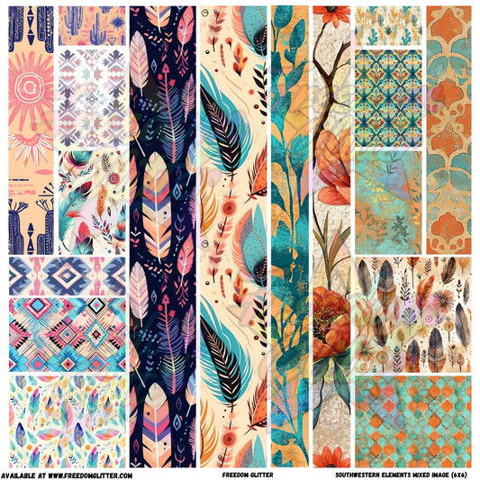 Pen Mixed Elements - Southwestern (Printed Vinyl)