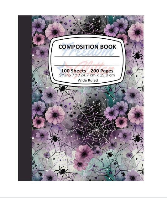 Spiders 2 Notebook Cover