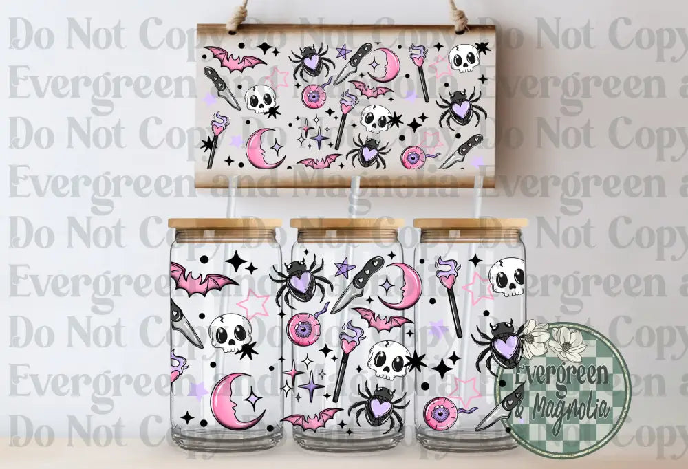 Spooky Things (Pink & Purple)