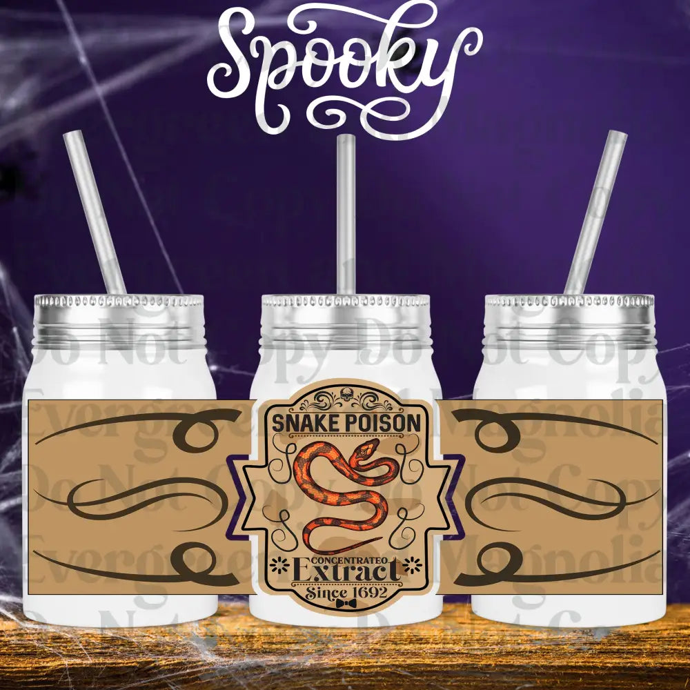 Spooky Drink Label 10