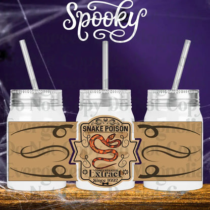 Spooky Drink Label 10