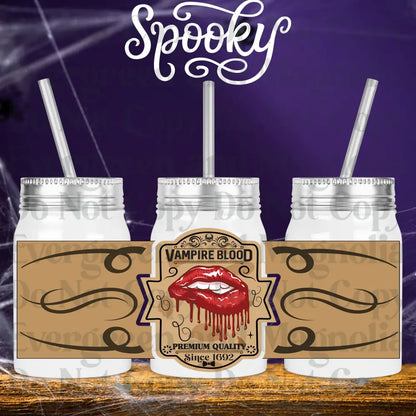 Spooky Drink Label 4