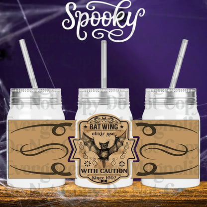 Spooky Drink Label 5