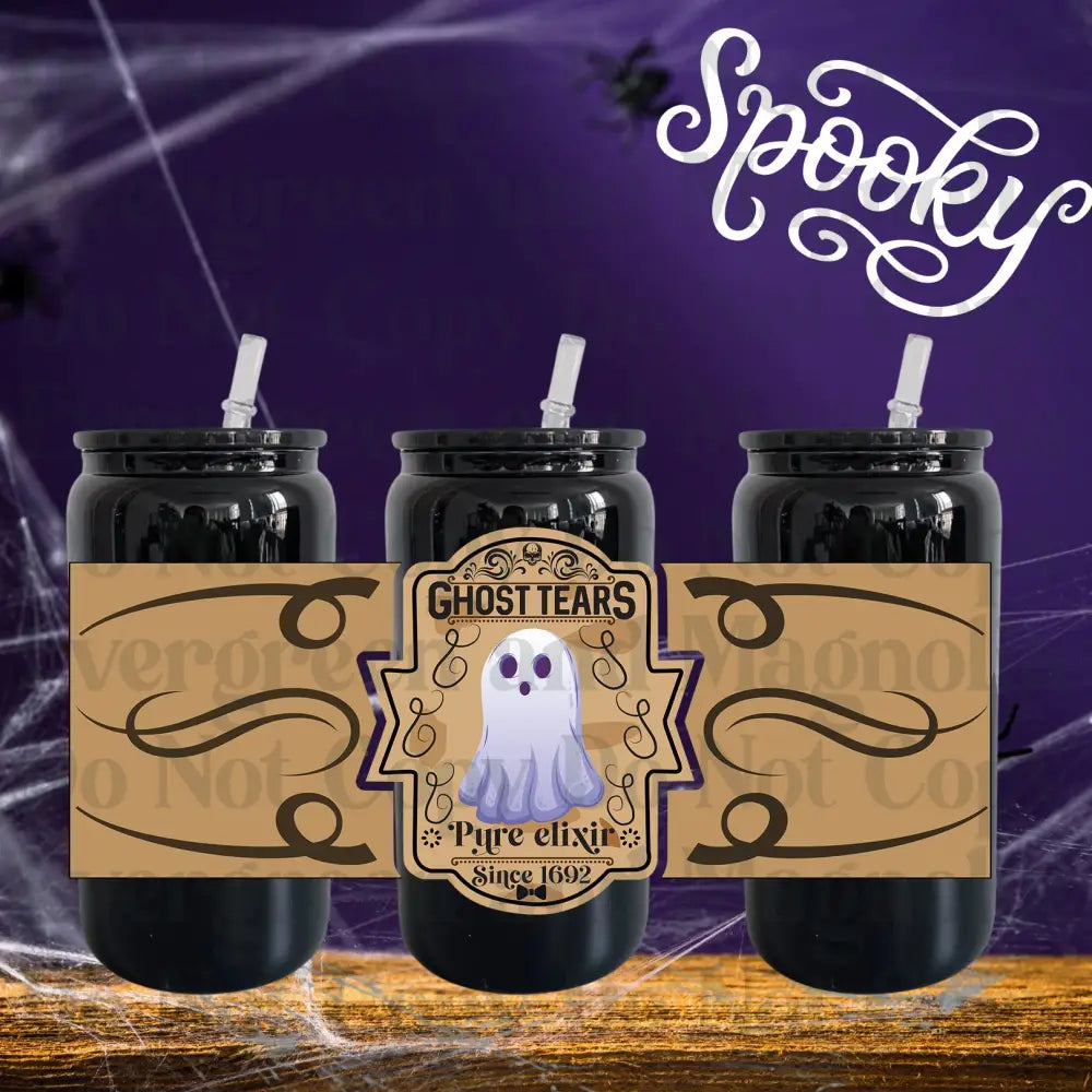 Spooky Drink Label 6