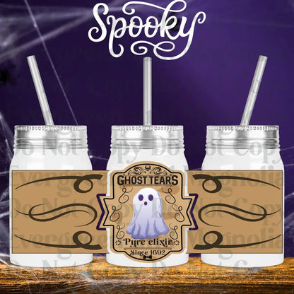 Spooky Drink Label 6