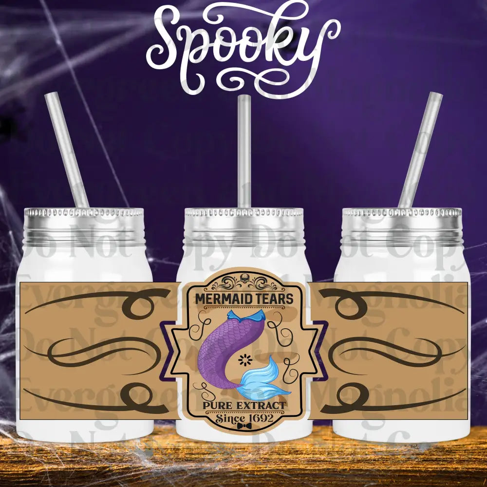Spooky Drink Label 8