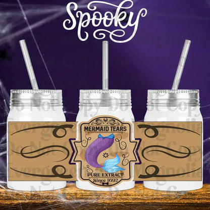 Spooky Drink Label 8