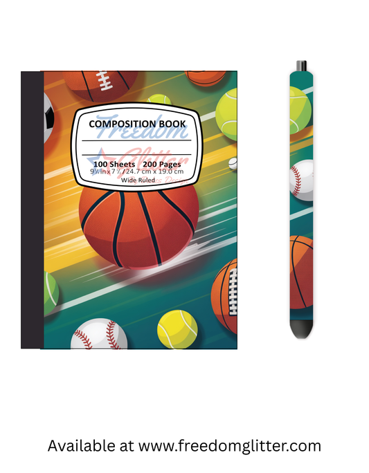 Sports 1 Notebook Cover