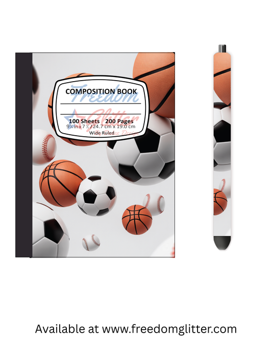 Sports 2 Notebook Cover