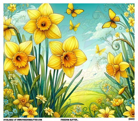 Spring Daffodils (Printed Vinyl)