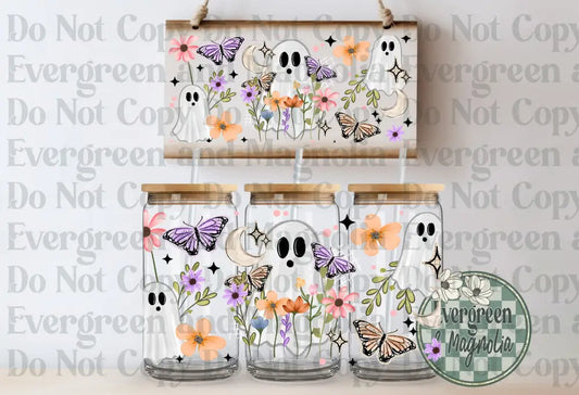 Spring floral ghost