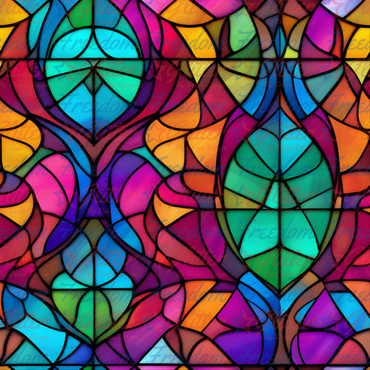 Stained Glass 3 (Printed Vinyl)