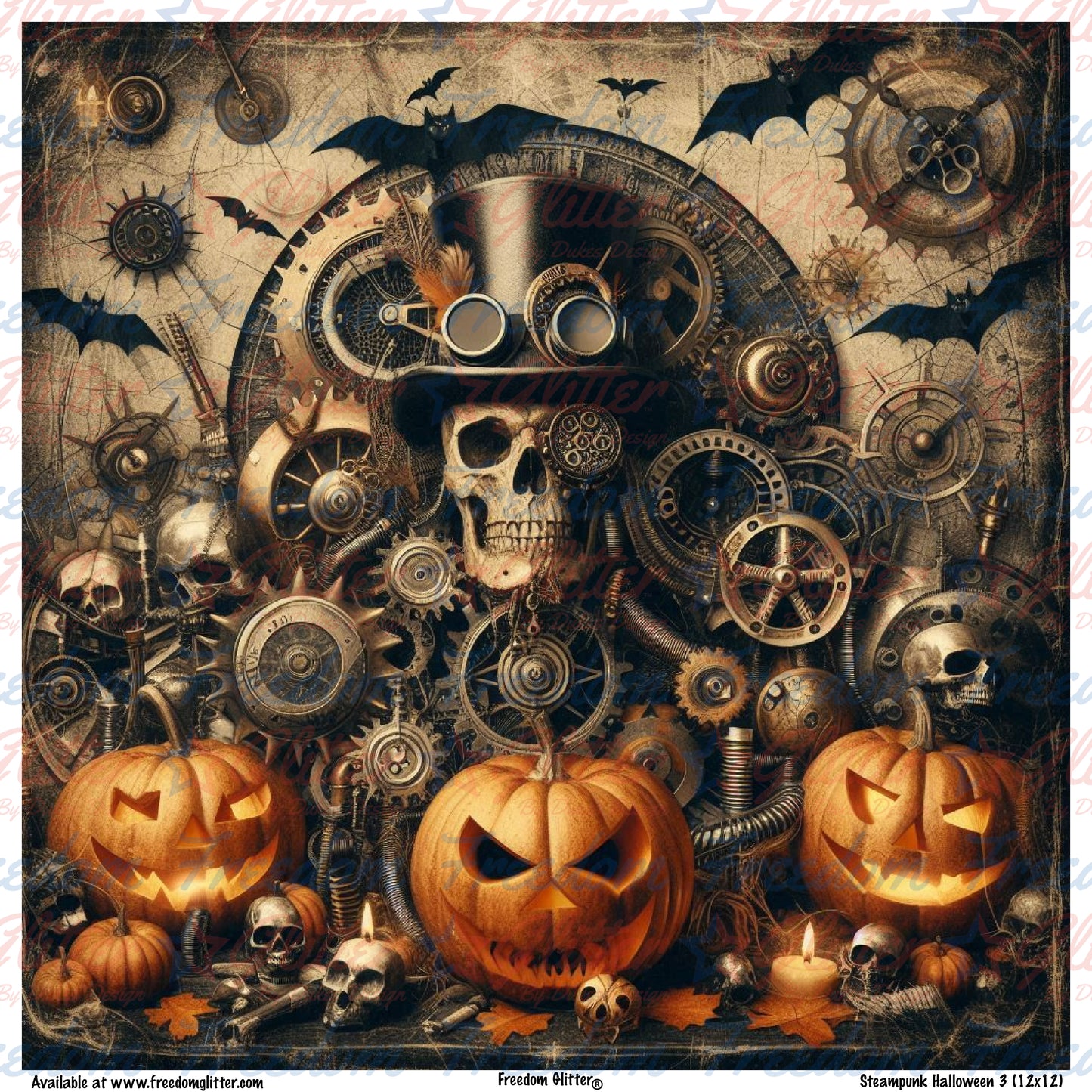 Steampunk Halloween 4 (Printed Vinyl)