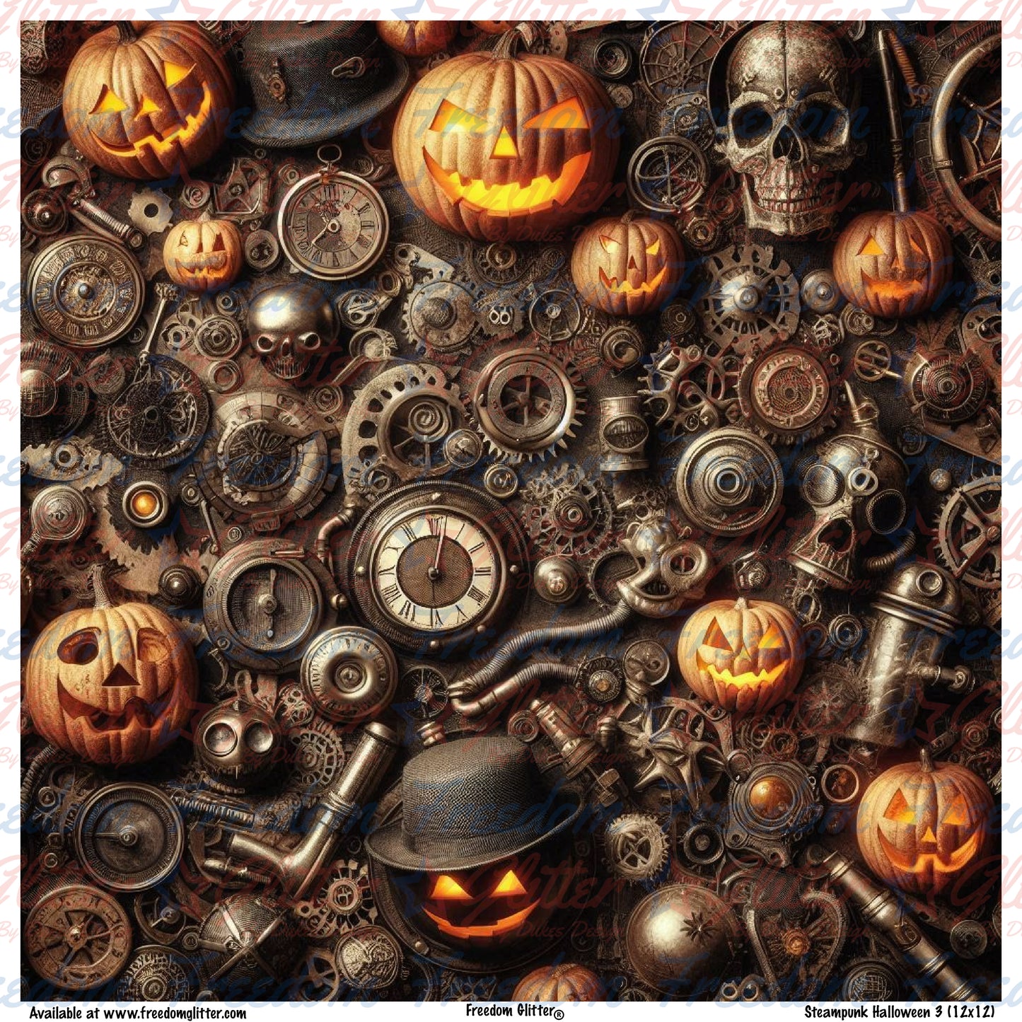 Steampunk Halloween 5 (Printed Vinyl)