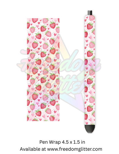 Strawberries & Bows 2 (Printed Vinyl)