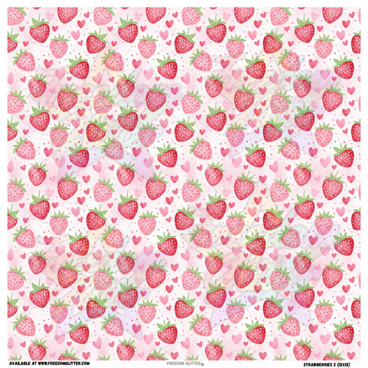 Strawberries 2 (Printed Vinyl)