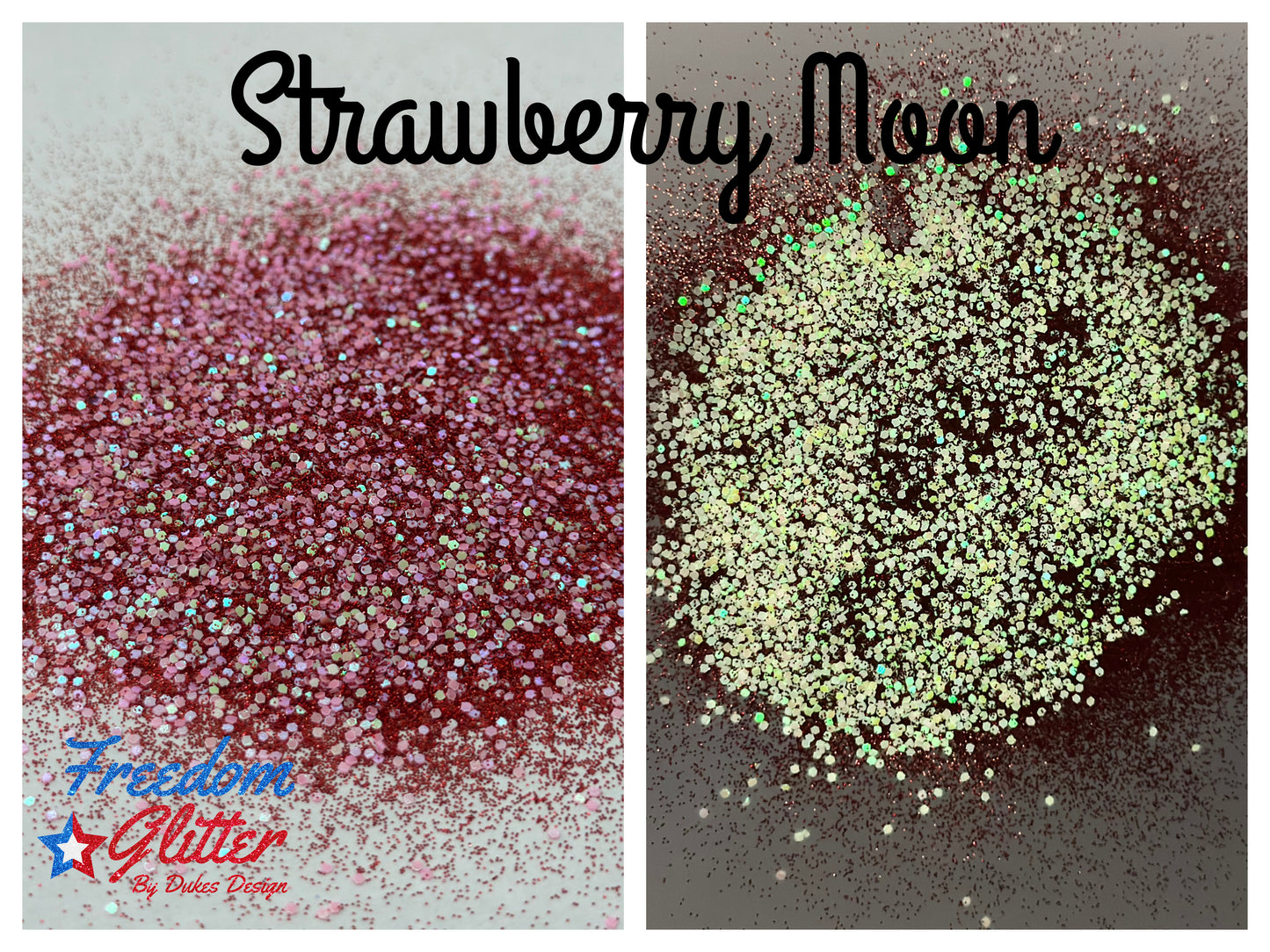 Strawberry Moon (Glow Glitter)