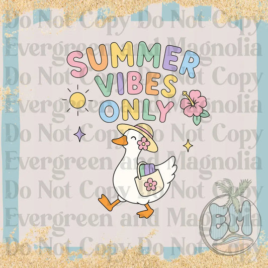Summer vibes only goose