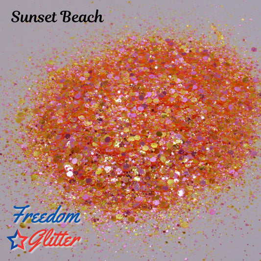 Sunset Beach (High Sparkle Iridescent)