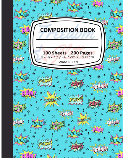 Superhero 1  Notebook Cover