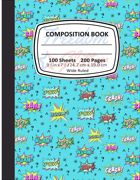 Superhero 1  Notebook Cover