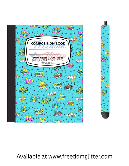 Superhero 1  Notebook Cover