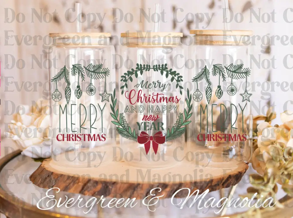 Sweet Christmas 1 Merry christmas & Happy new year wreath