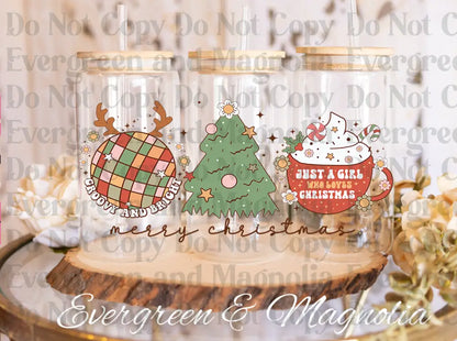 Sweet Christmas 16oz UvDTF Wrap Bundle