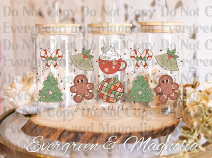 Sweet Christmas 16oz UvDTF Wrap Bundle