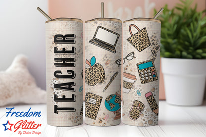 Teacher Leopard Print (Sublimation)
