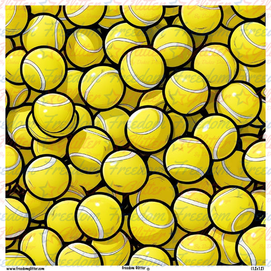 Tennis Balls 2 (Printed Vinyl)