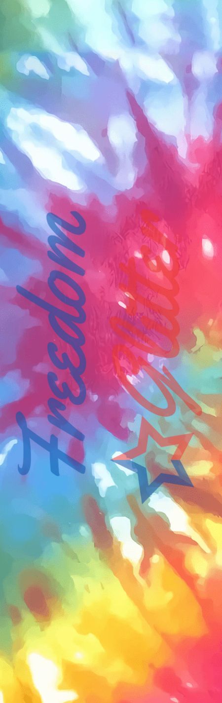 Tie Dyes 4 Pen Wrap (Vinyl)