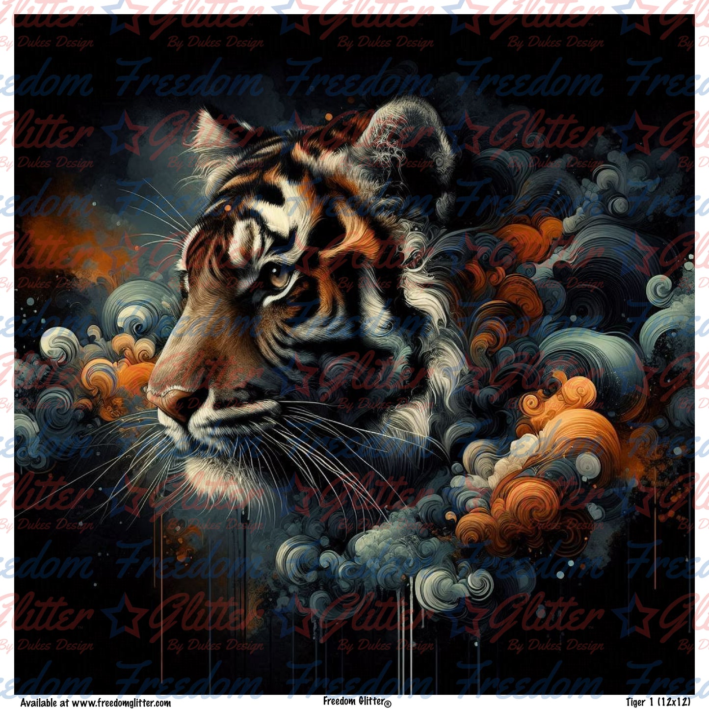 Tiger 1 (Printed Vinyl)