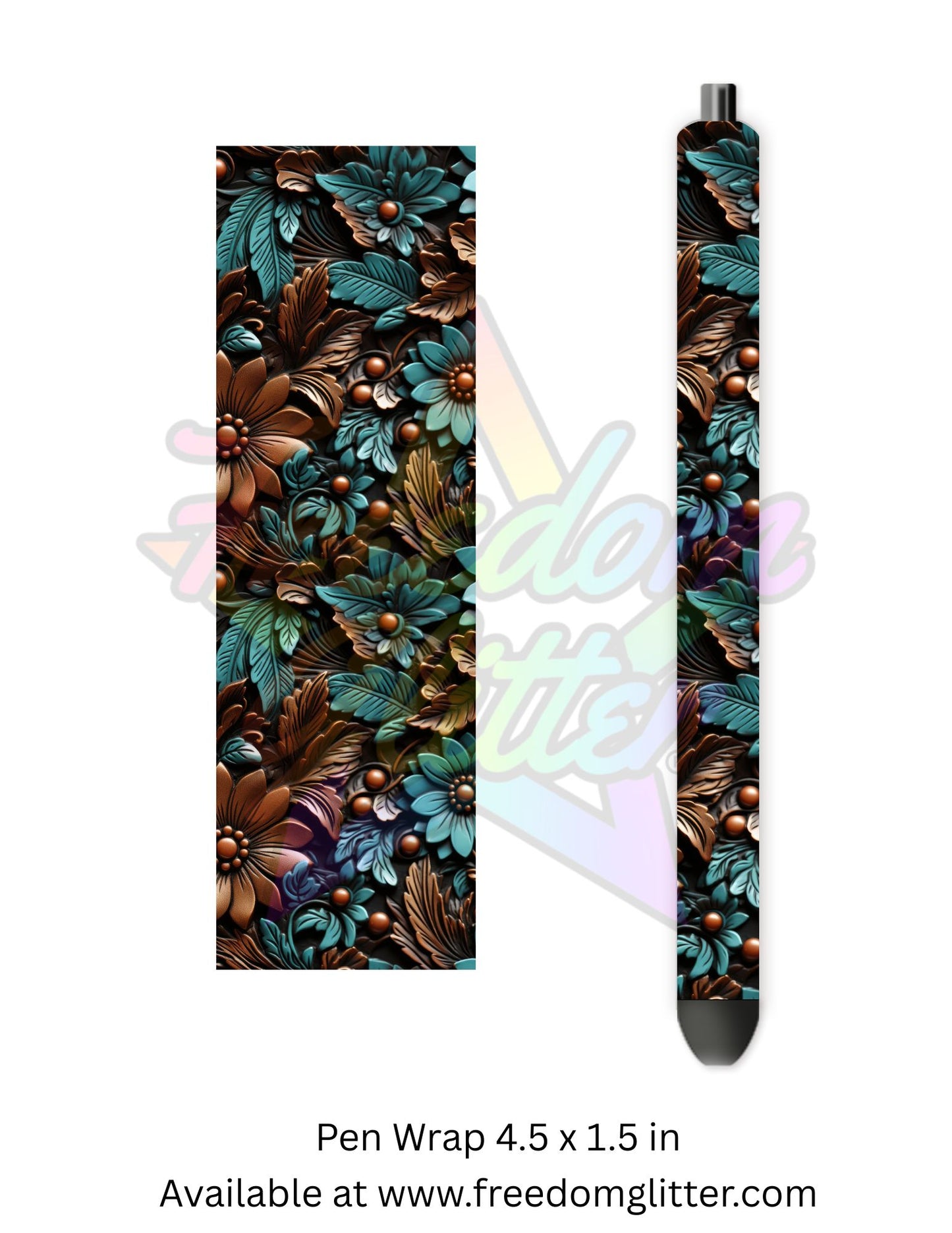 Tooled Leather 6 (Printed Vinyl)