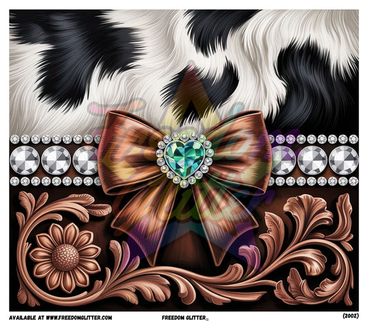 Tooled Leather & Cowhide 2 Wrap (Printed Vinyl)