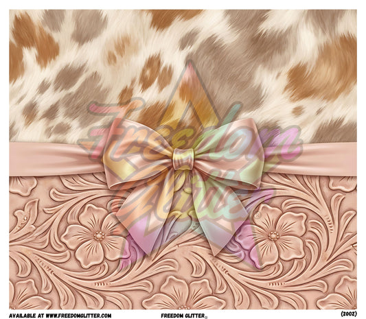 Tooled Leather & Cowhide 3 Wrap (Printed Vinyl)