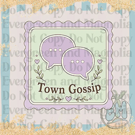 Town gossip club