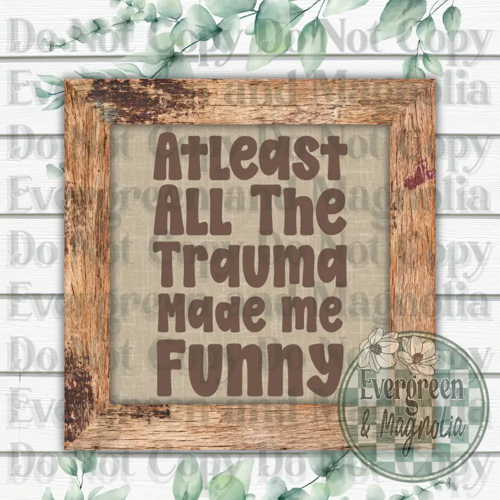 Trauma funny